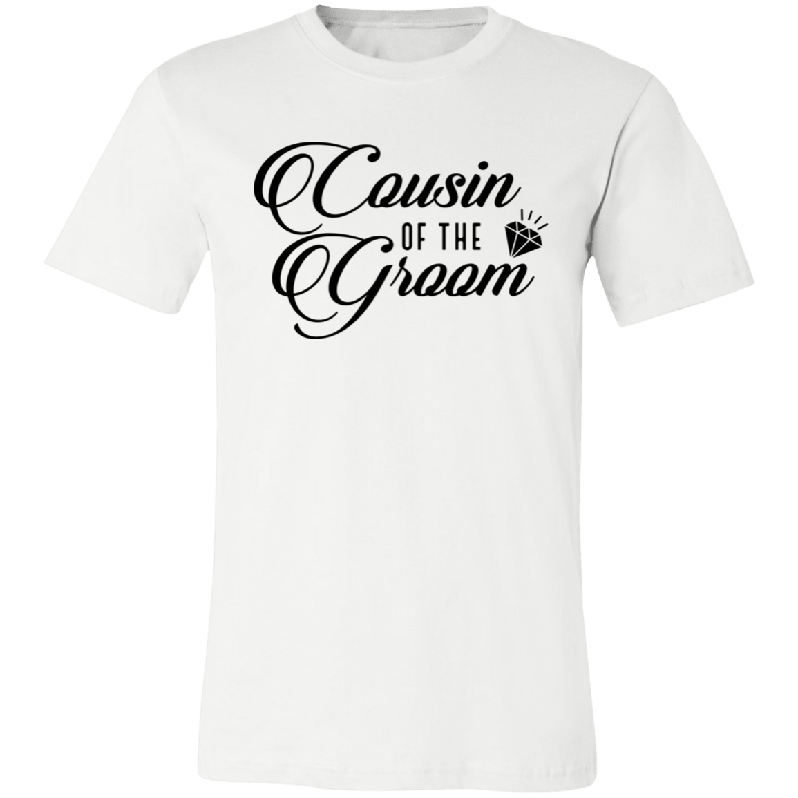 COUSIN OF GROOM Unisex Jersey Short-Sleeve T-Shirt
