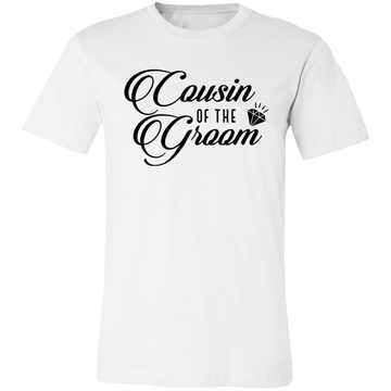 COUSIN OF GROOM Unisex Jersey Short-Sleeve T-Shirt