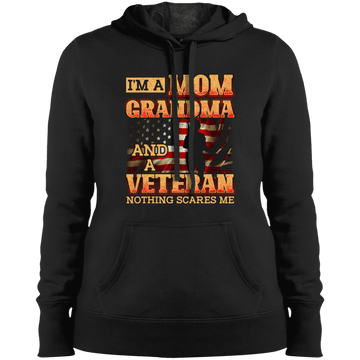 Nothing Scares Me Ladies' Pullover Hooded Sweatshirt
