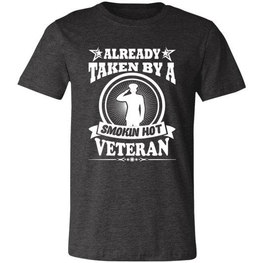 Smoking Hot Veteran Ladies Jersey Short-Sleeve T-Shirt