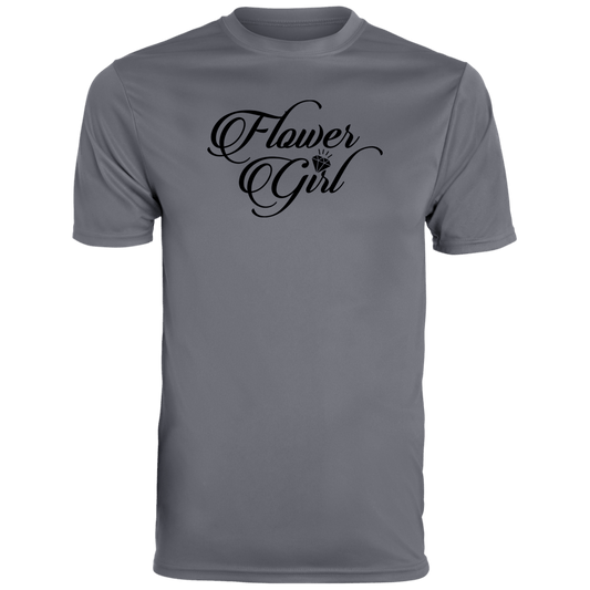 FLOWER GIRL Youth Moisture-Wicking Tee