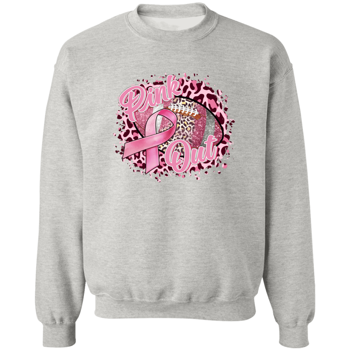 Pink Out Unisex Crewneck Pullover Sweatshirt