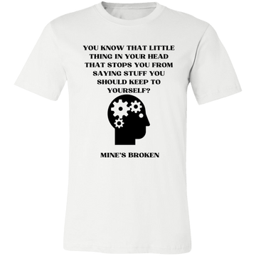 Mine's Broken Ladies Jersey Short-Sleeve T-Shirt