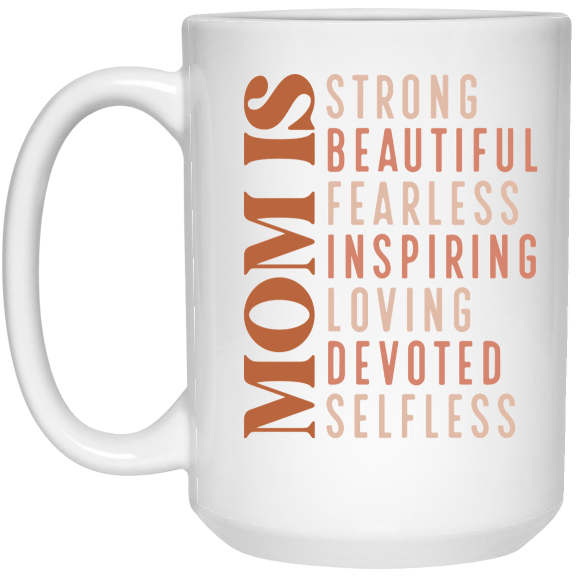 Mom Is...15 oz. White Mug
