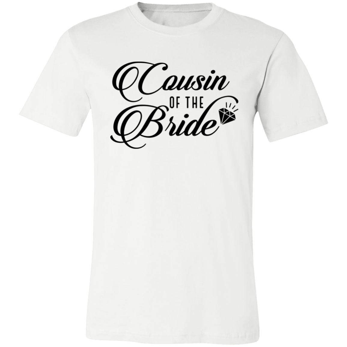 COUSIN OF BRIDE Unisex Jersey Short-Sleeve T-Shirt
