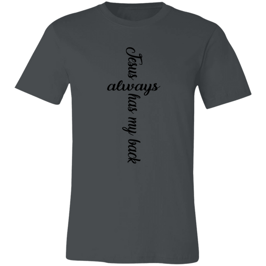 Jesus Always has My Back Short-Sleeve T-Shirt