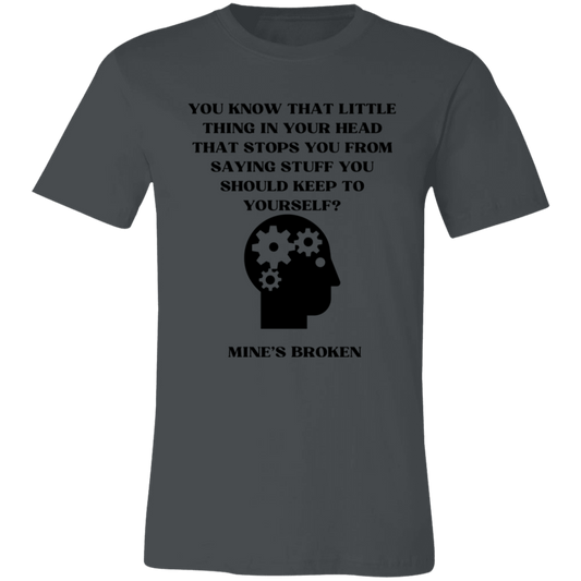 Mine's Broken Ladies Jersey Short-Sleeve T-Shirt