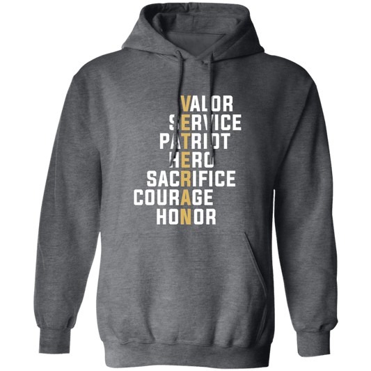 Veteran Men's Pullover Hoodie 8 oz