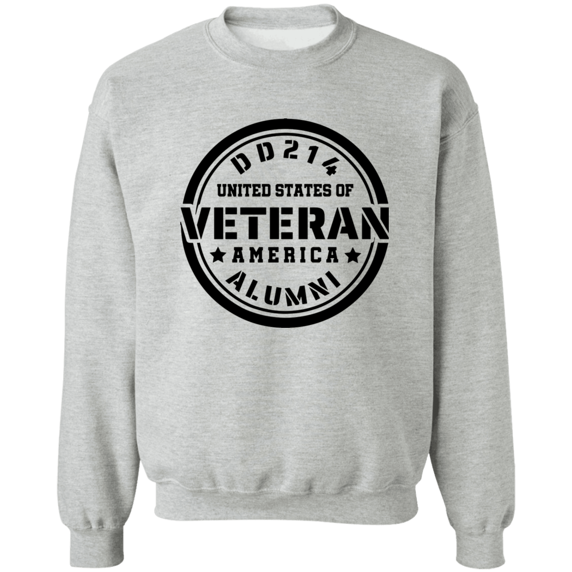DD214 Ladies Crewneck Pullover Sweatshirt