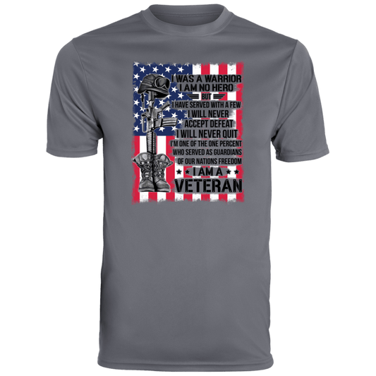I'm No Hero Men's Moisture-Wicking Tee