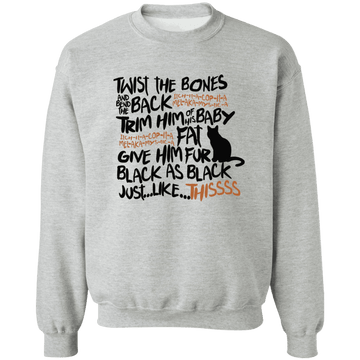 Twisted Bones  Crewneck Pullover Sweatshirt