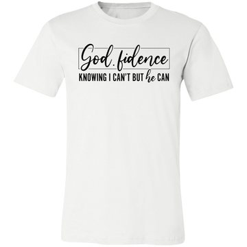 God fidence Unisex Jersey Short-Sleeve T-Shirt