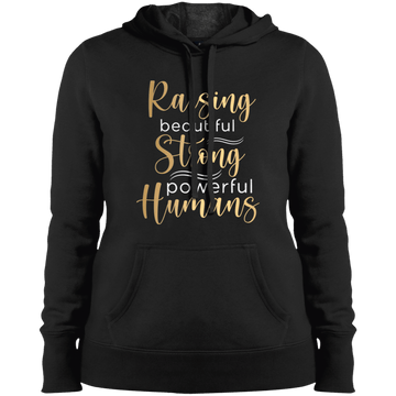 Powerful Humans Ladies' Pullover Hooded Sweatshirt