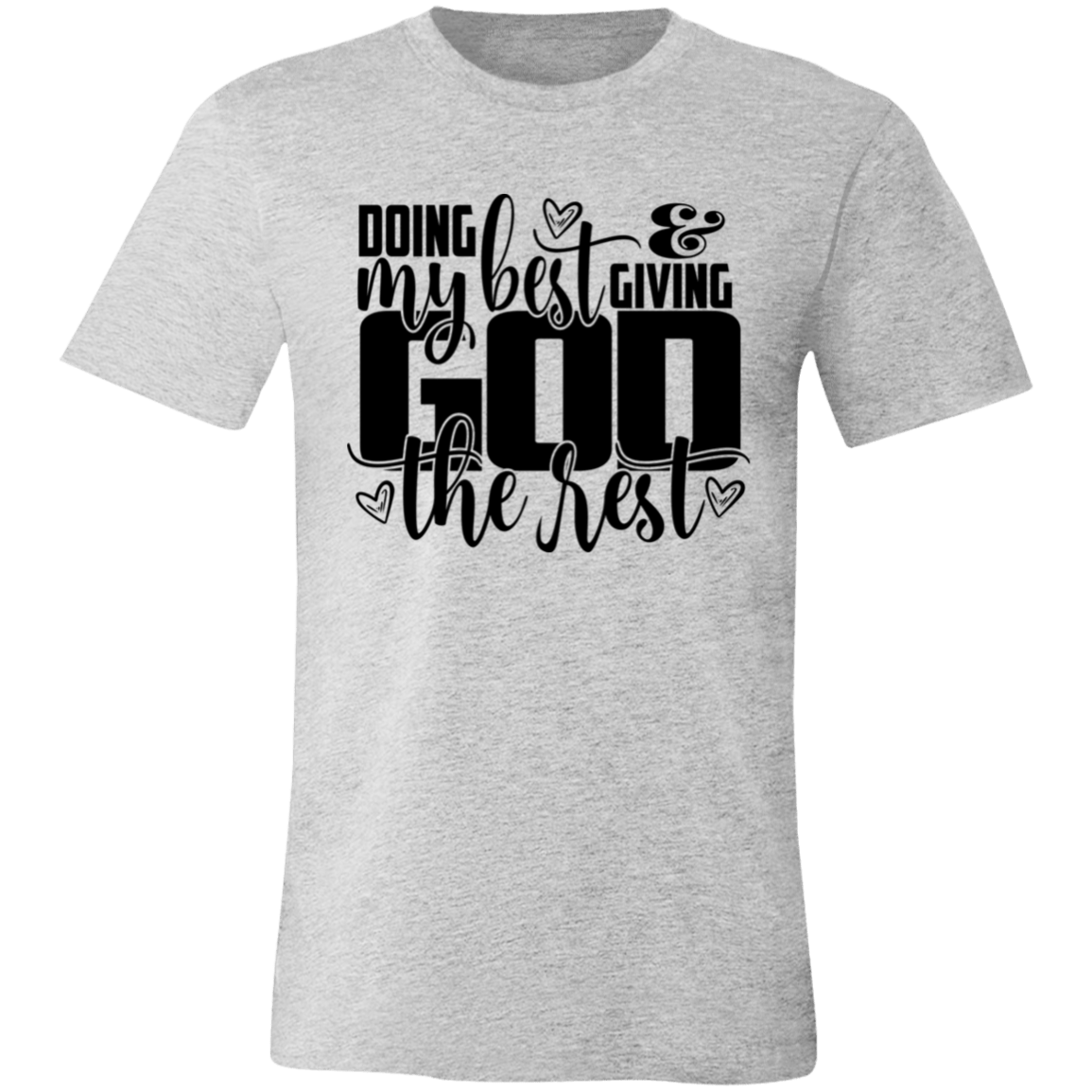 Doing my Best Giving God Unisex Jersey Short-Sleeve T-Shirt