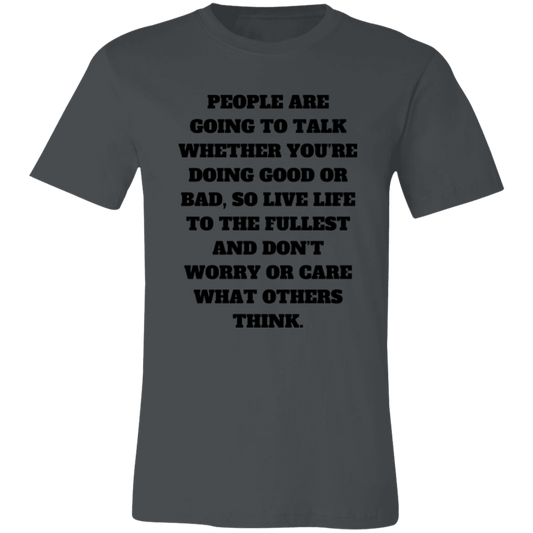 People Talk Ladies Jersey Short-Sleeve T-Shirt