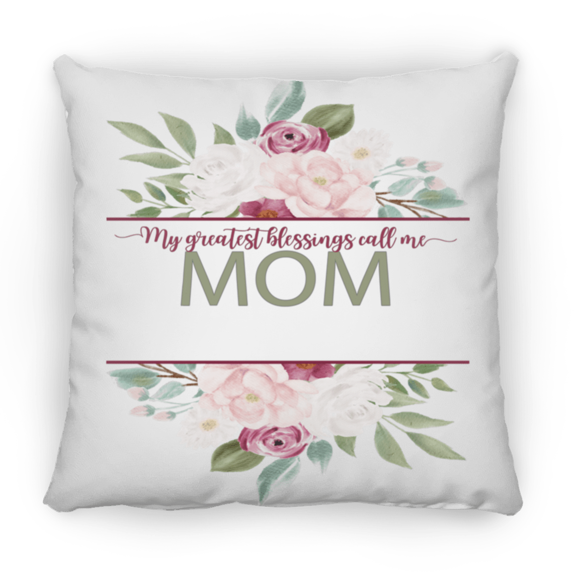 Mom Medium Square Pillow