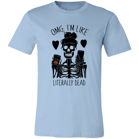 Literally Dead Ladies Jersey Short-Sleeve T-Shirt