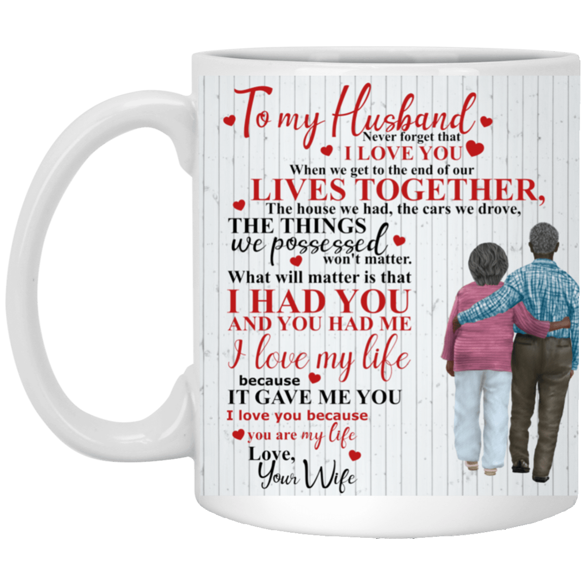 To My Husband 11 oz Mug