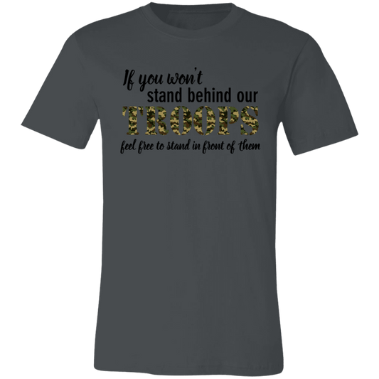 Stand In Front Of Them Ladies Jersey Short-Sleeve T-Shirt