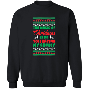 The Magic of Xmas Crewneck Pullover Sweatshirt