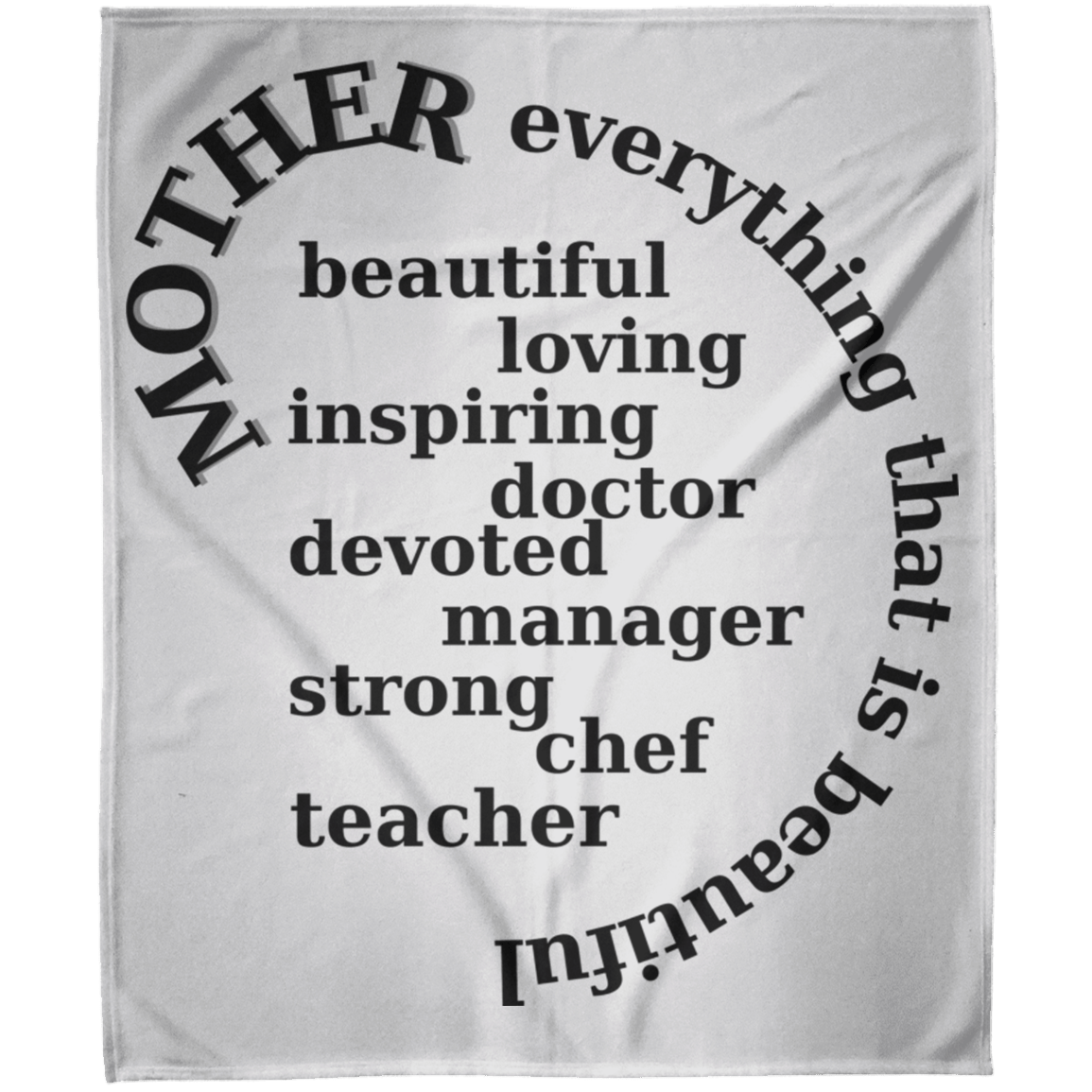 Mother Fleece Blanket