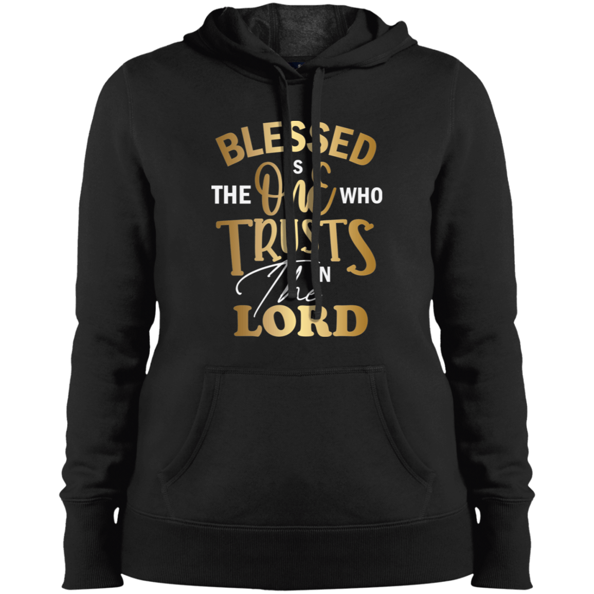 Blessed One Ladies' Pullover Hooded Sweatshirt