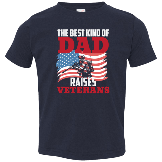 Best Dad Toddler Jersey T-Shirt