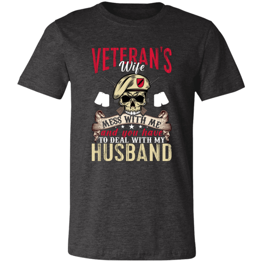 Veteran's Wife Ladies Jersey Short-Sleeve T-Shirt