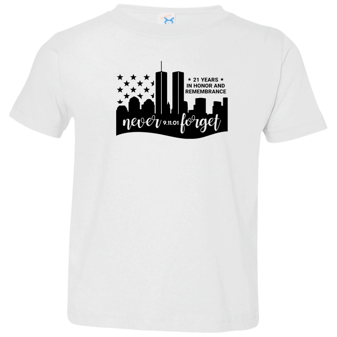 Never Forget Toddler Jersey T-Shirt