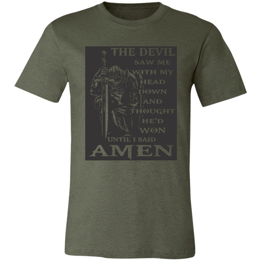 The Devil Saw Me Unisex Jersey Short-Sleeve T-Shirt