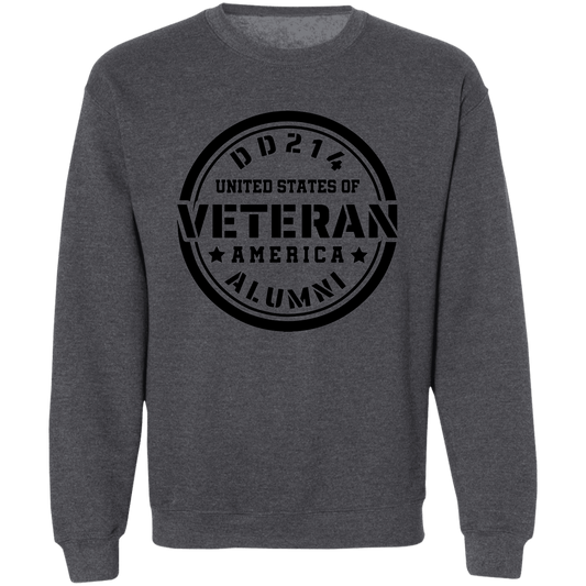 DD214 Ladies Pullover Crewneck Sweatshirt 8 oz