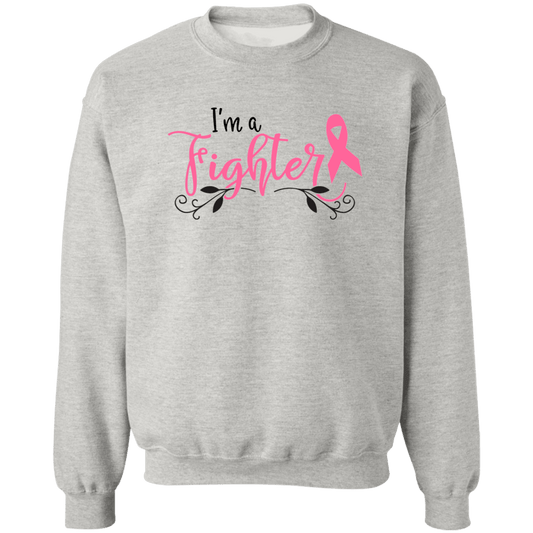 I'm a Fighter Unisex Crewneck Pullover Sweatshirt