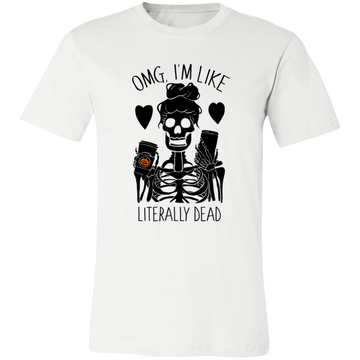 Literally Dead Ladies Jersey Short-Sleeve T-Shirt