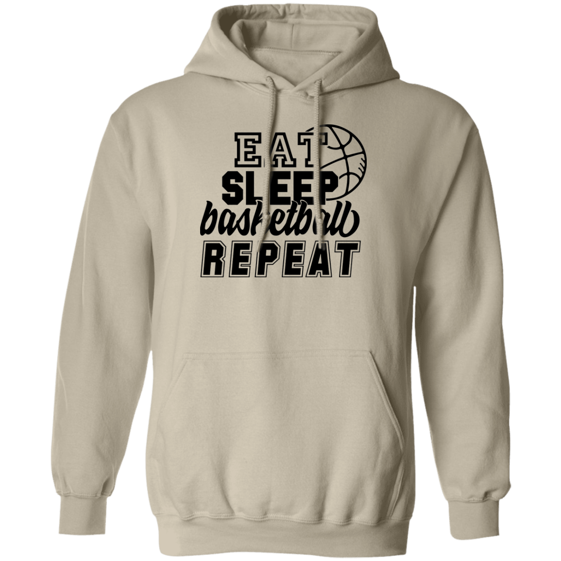 Eat Sleep Basketball ...Pullover Hoodie