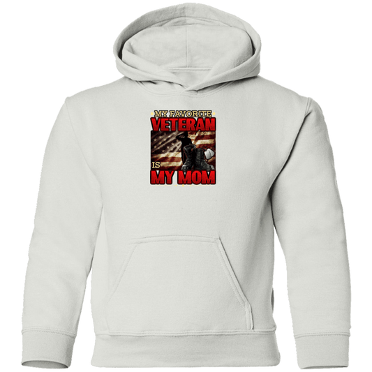 My Favorite Veteran Youth Pullover Hoodie