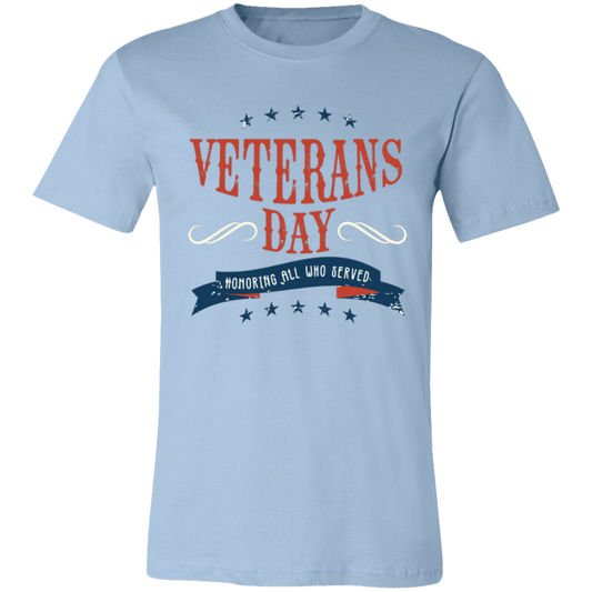 Veteran's Day Ladies Jersey Short-Sleeve T-Shirt