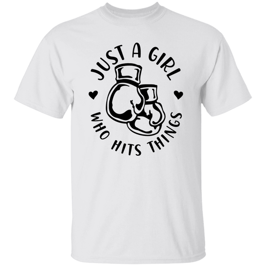 Girl Who Hit Things T-Shirt