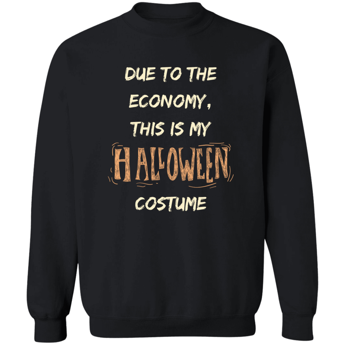 Economy Costume Ladies Crewneck Pullover Sweatshirt