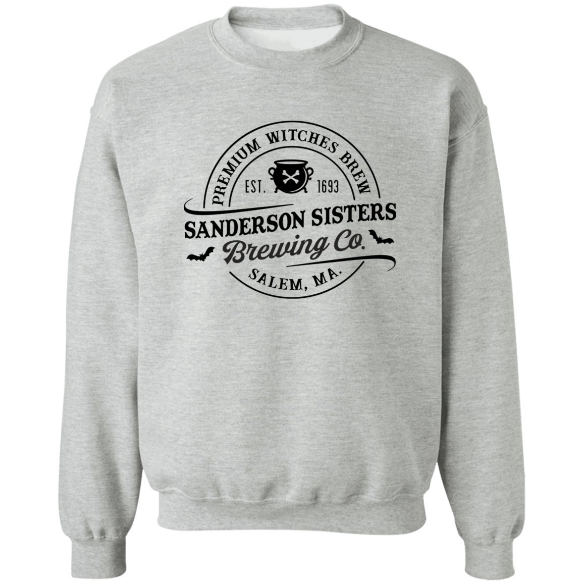 Hocus Pocus Ladies Crewneck Pullover Sweatshirt