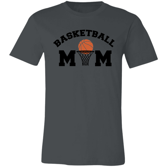 Basketball Mom Ladies Jersey Short-Sleeve T-Shirt