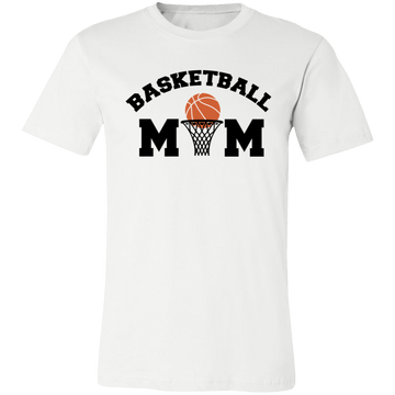 Basketball Mom Ladies Jersey Short-Sleeve T-Shirt
