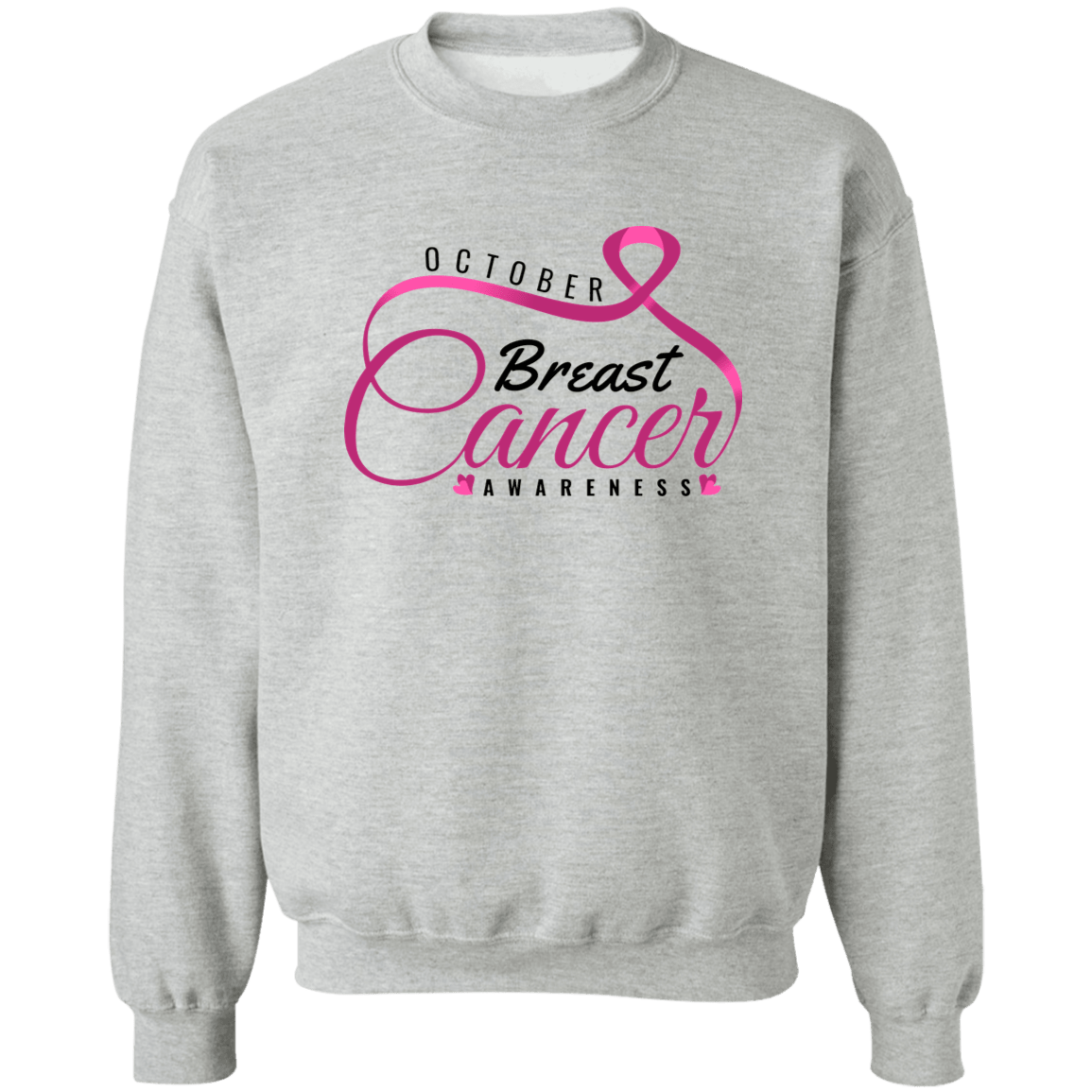 A Ribbon Unisex Crewneck Pullover Sweatshirt
