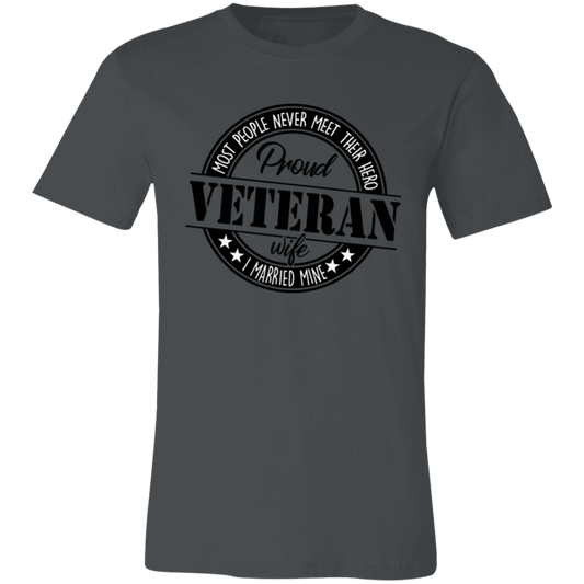 Veteran's Wife Ladies Jersey Short-Sleeve T-Shirt