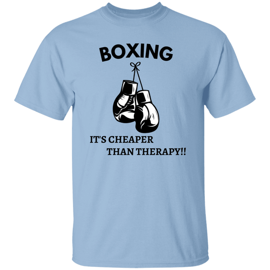 Boxing Cheaper Than Therapy T-Shirt