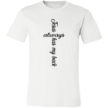 Jesus Always has My Back Short-Sleeve T-Shirt