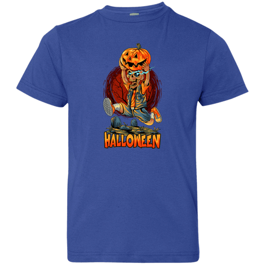 Running Pumpkin Youth Jersey T-Shirt