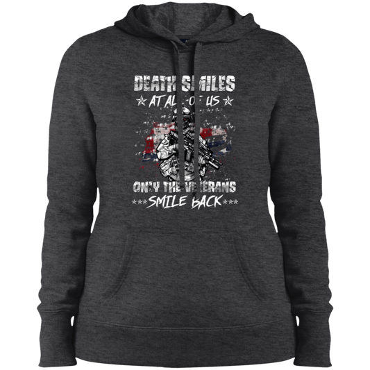 Veteran's Smile Back Ladies' Pullover Hooded Sweatshirt