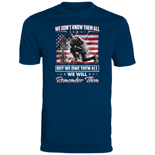 Remember Them Men's Moisture-Wicking Tee