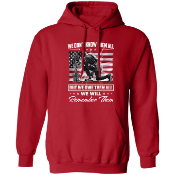 Remember Them Men's Pullover Hoodie
