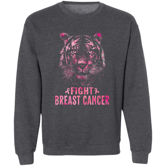 Fight Breast Cancer Unisex  Crewneck Pullover Sweatshirt